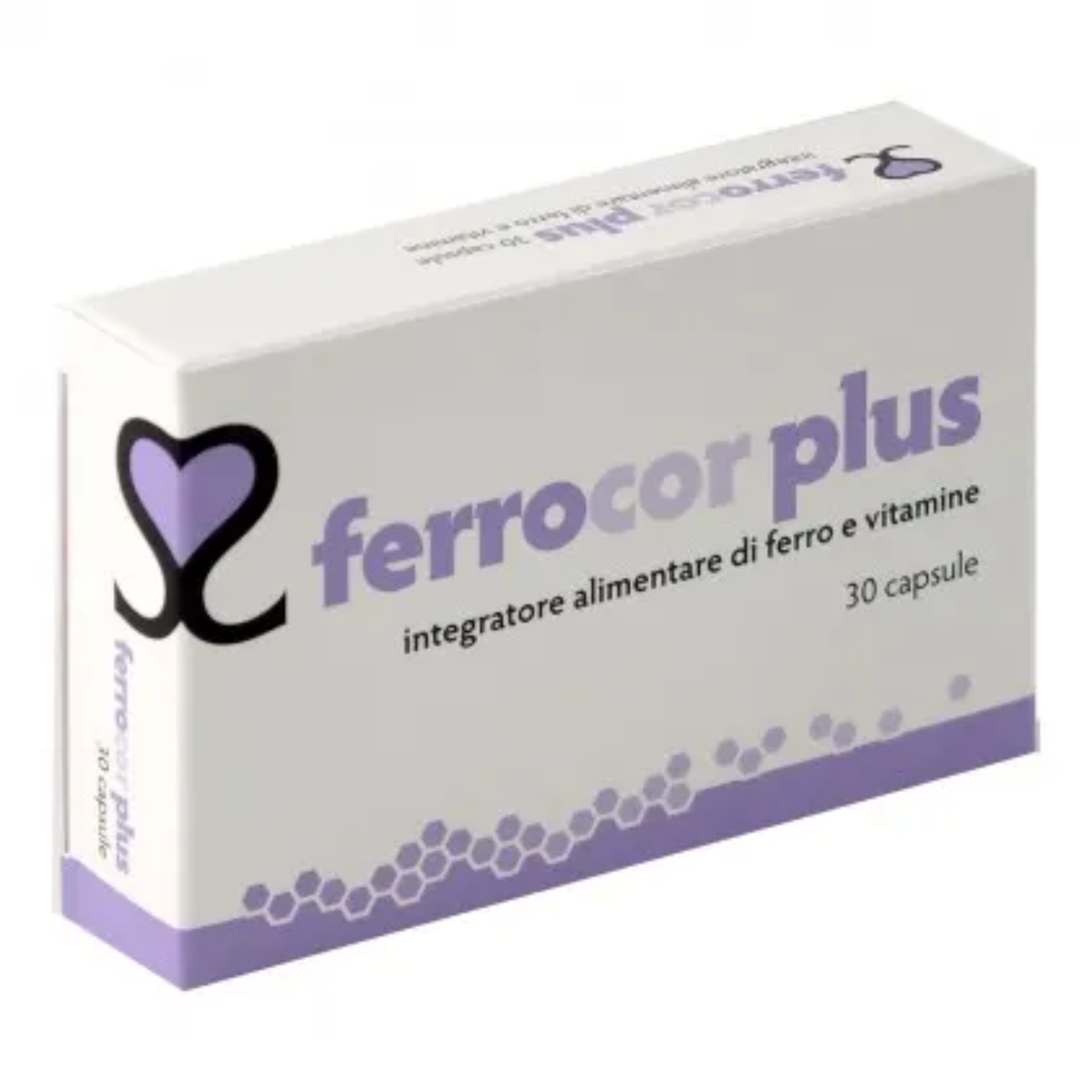 Ferrocor Plus Integratore Stanchezza Ed Affaticamento 30 Capsule