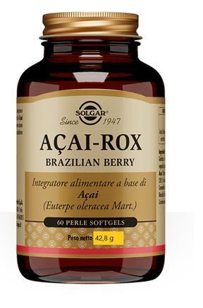 Solgar Acai Rox Brazilian Berry Integratore Anti-invecchiamento 60 Perle