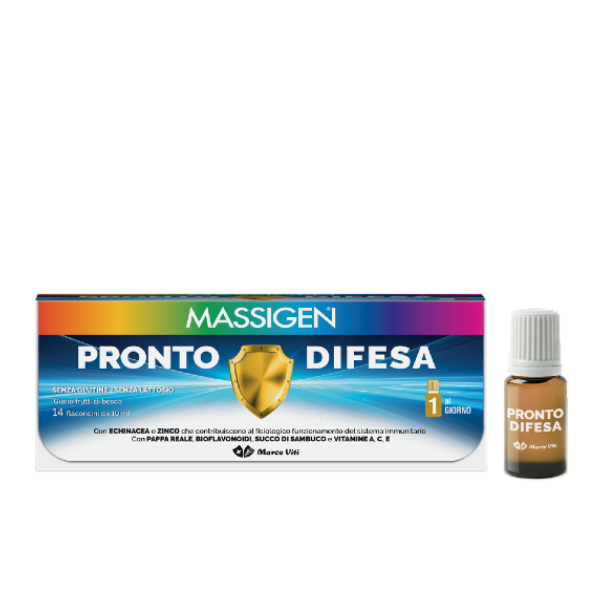 Massigen Pronto Difesa Integratore immunostimolante 14 Flaconcini