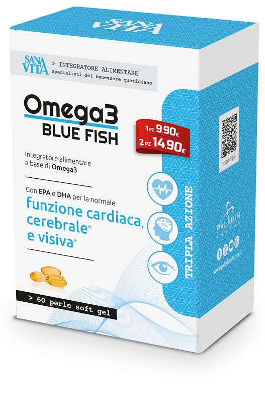 Sanavita Omega3 Blue Fish 60 Perle Softgel