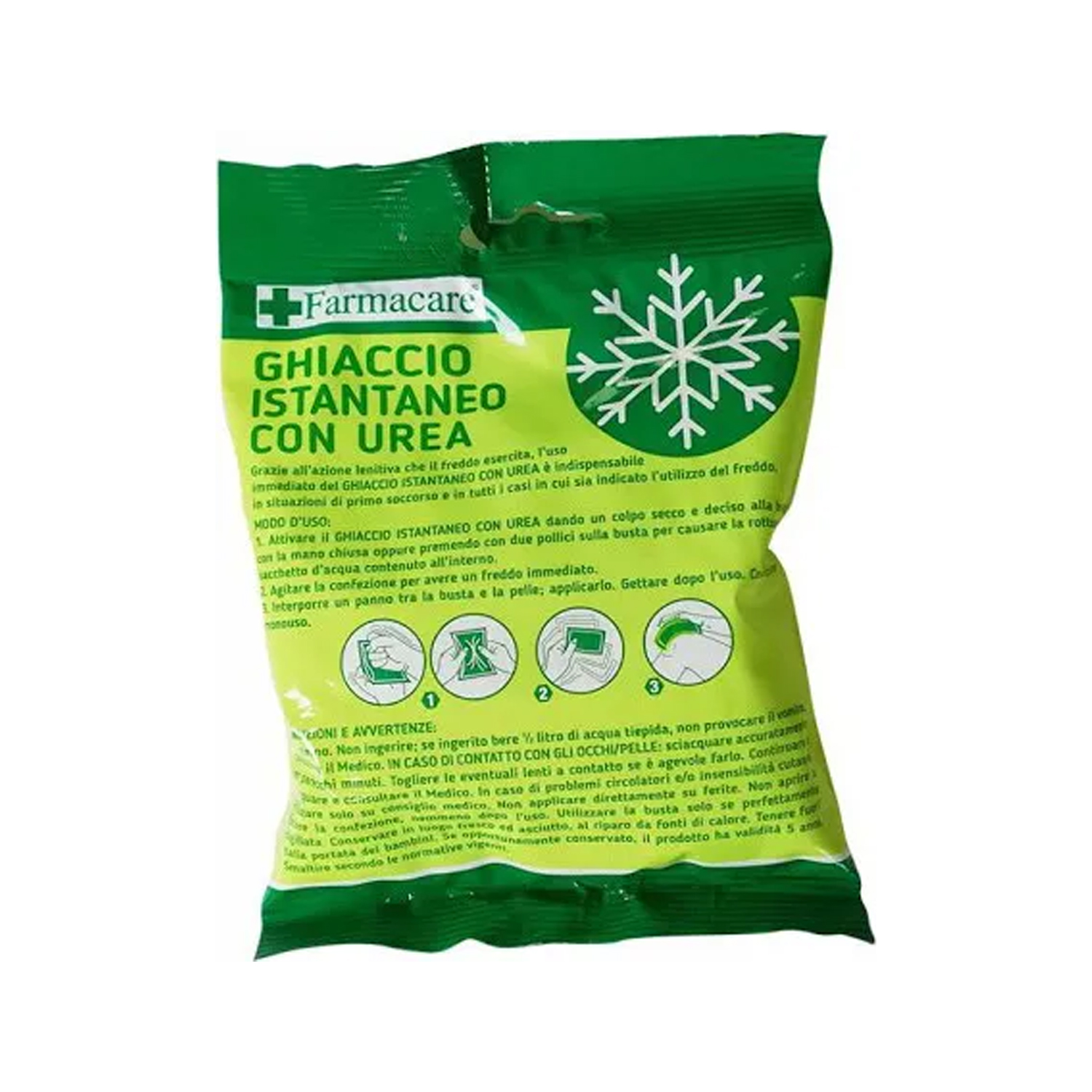 image - 974104248 - Il ghiaccio istantaneo con urea è un dispositivo monouso che, attivato con un colpo deciso, fornisce un rapido raffreddamento per contrastare ematomi, gonfiori e piccole emorragie. - 0006964_2.jpg