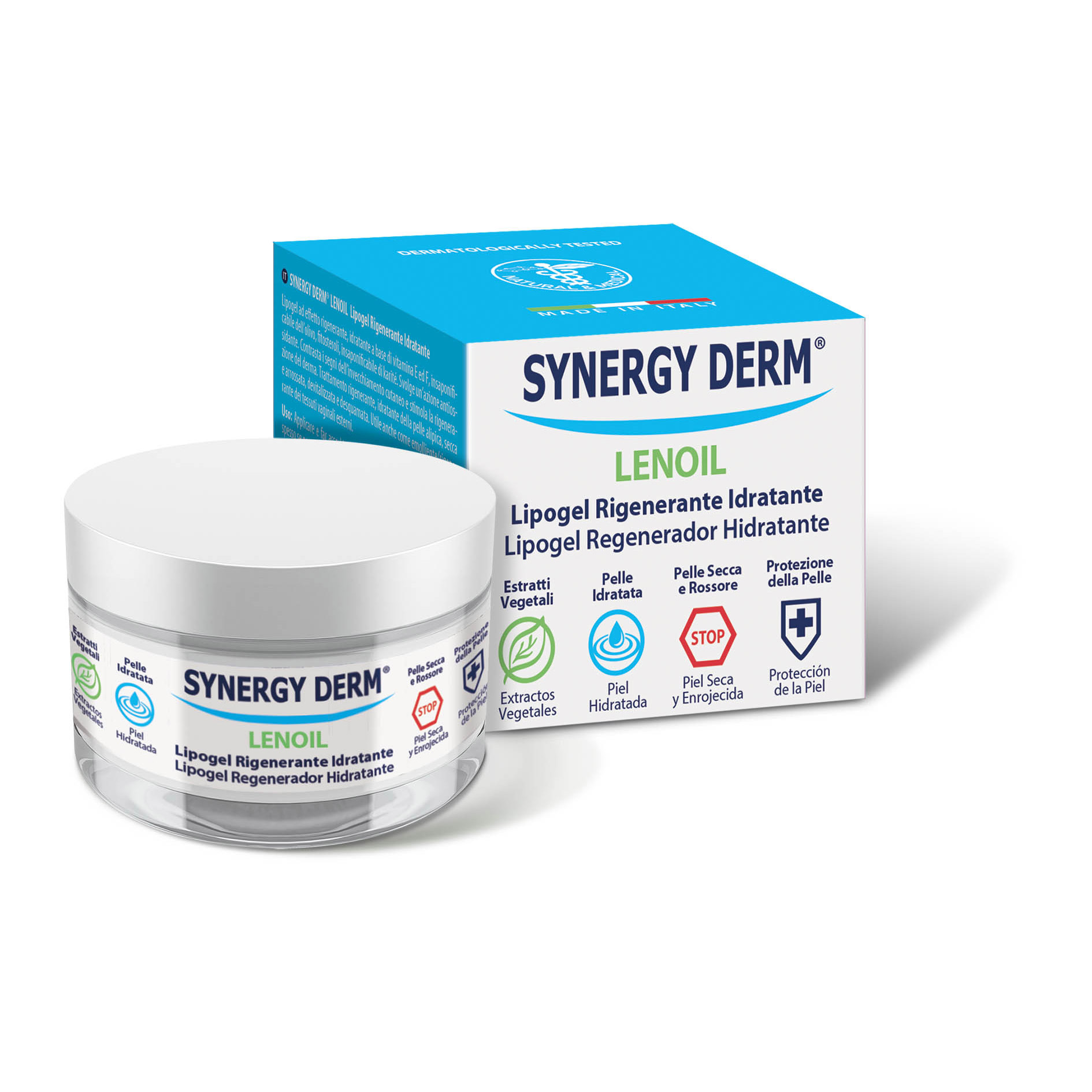 Synergy Derm Lenoil Lipogel Rigenerante Idratante 50ml