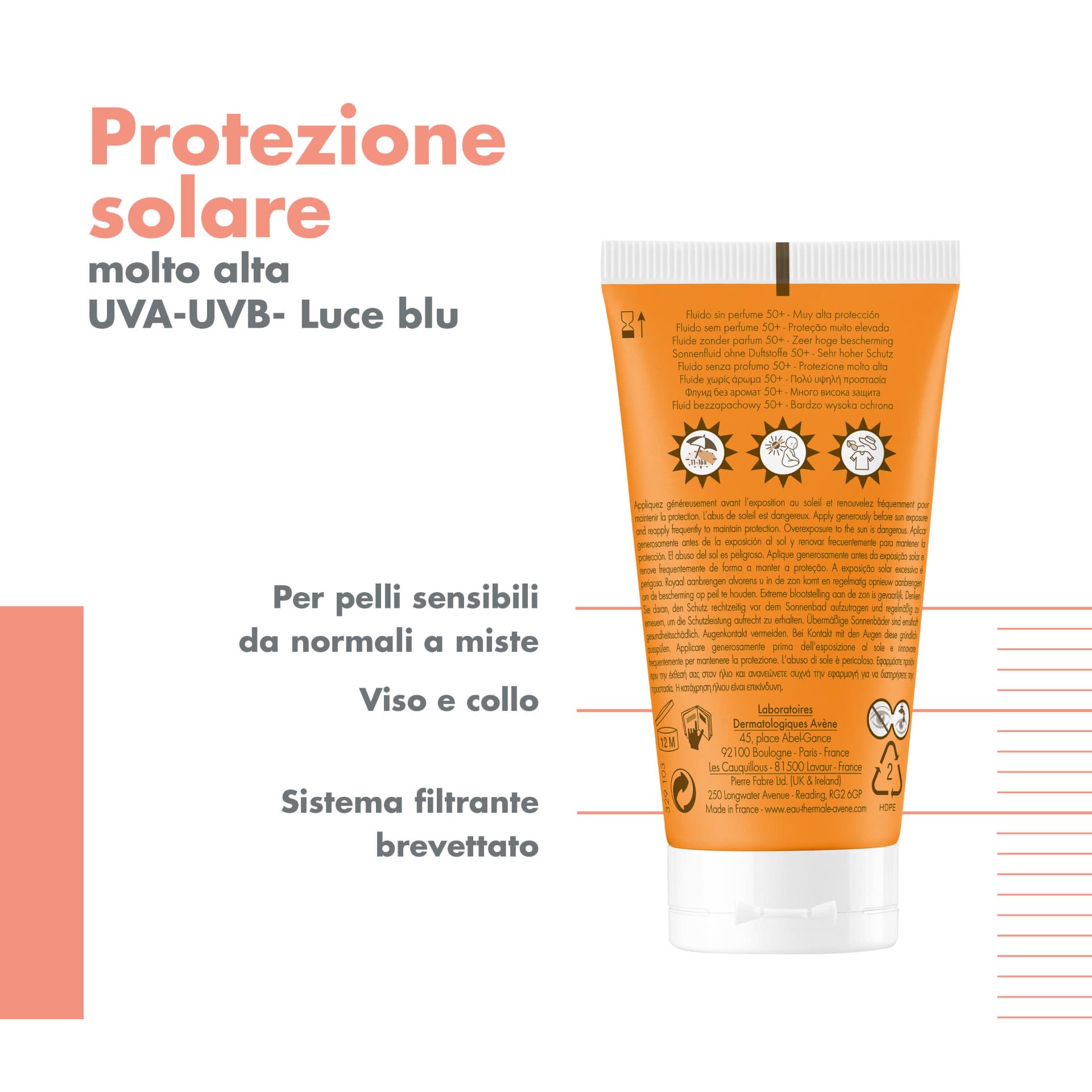 image - 983039963 - AVENE SOL FLUIDO SPF50+ SENZA PROFUMO NUOVA FORMULA 50 ML - 4709443_8.jpg