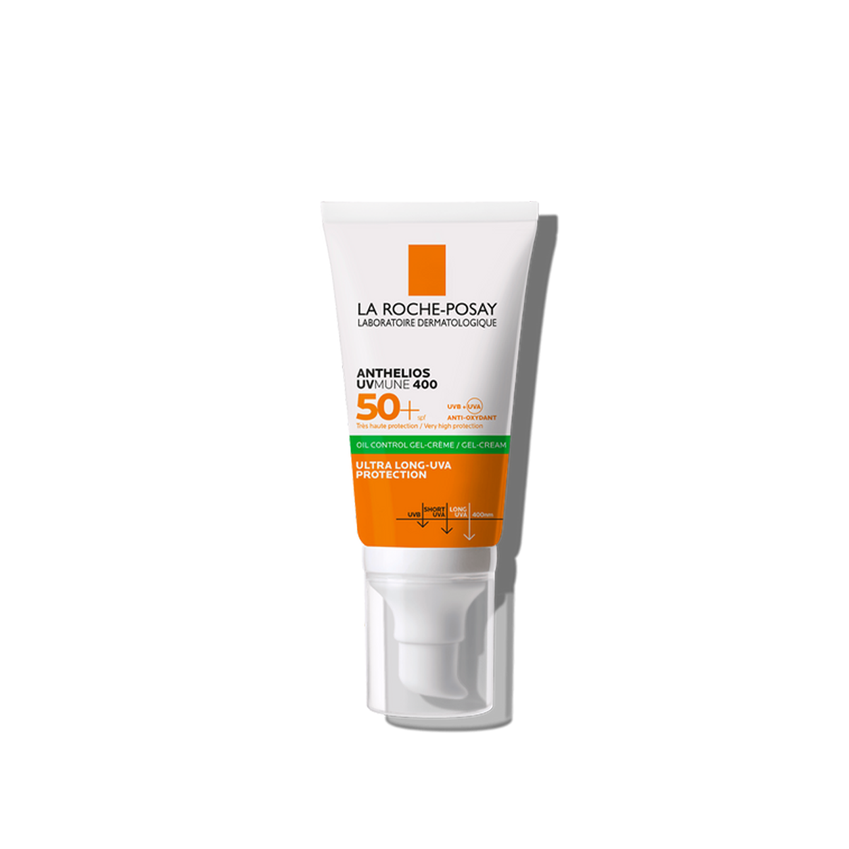 La Roche-posay Anthelios Gel Crema Solare Viso Xl Tocco Secco Con Profumo Anti-lucidità SPF 50+ 50ml