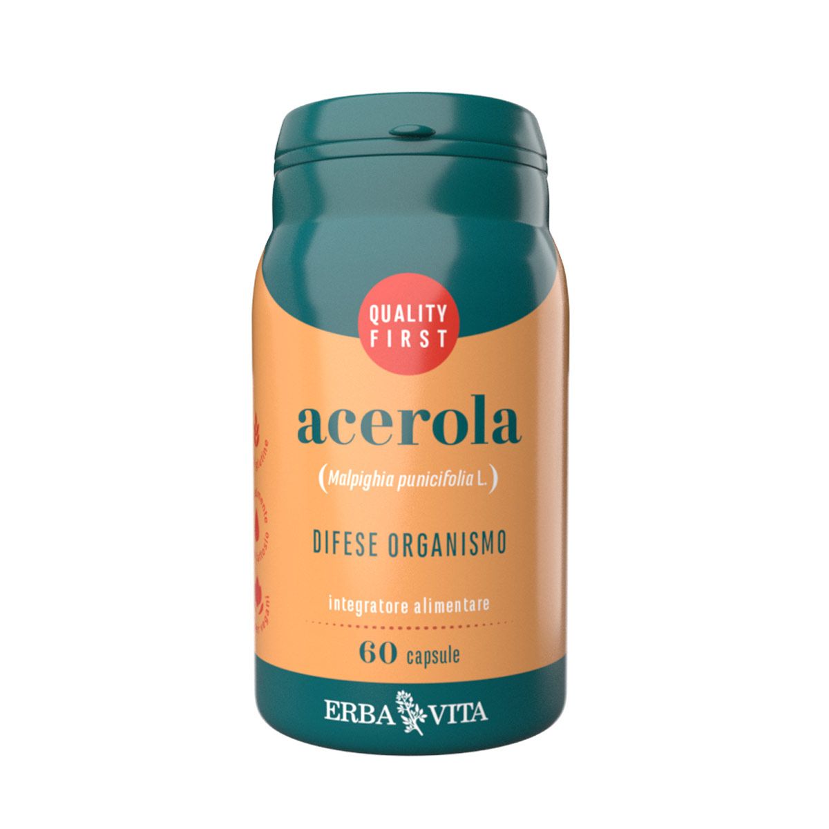 Erba Vita Acerola Integratore 60 Capsule