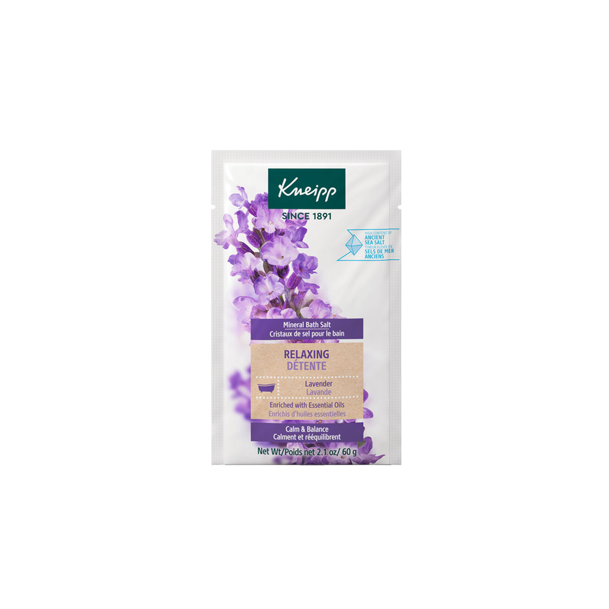 Kneipp Sogni Di Provenza Sale Da Bagno Lavanda 60g