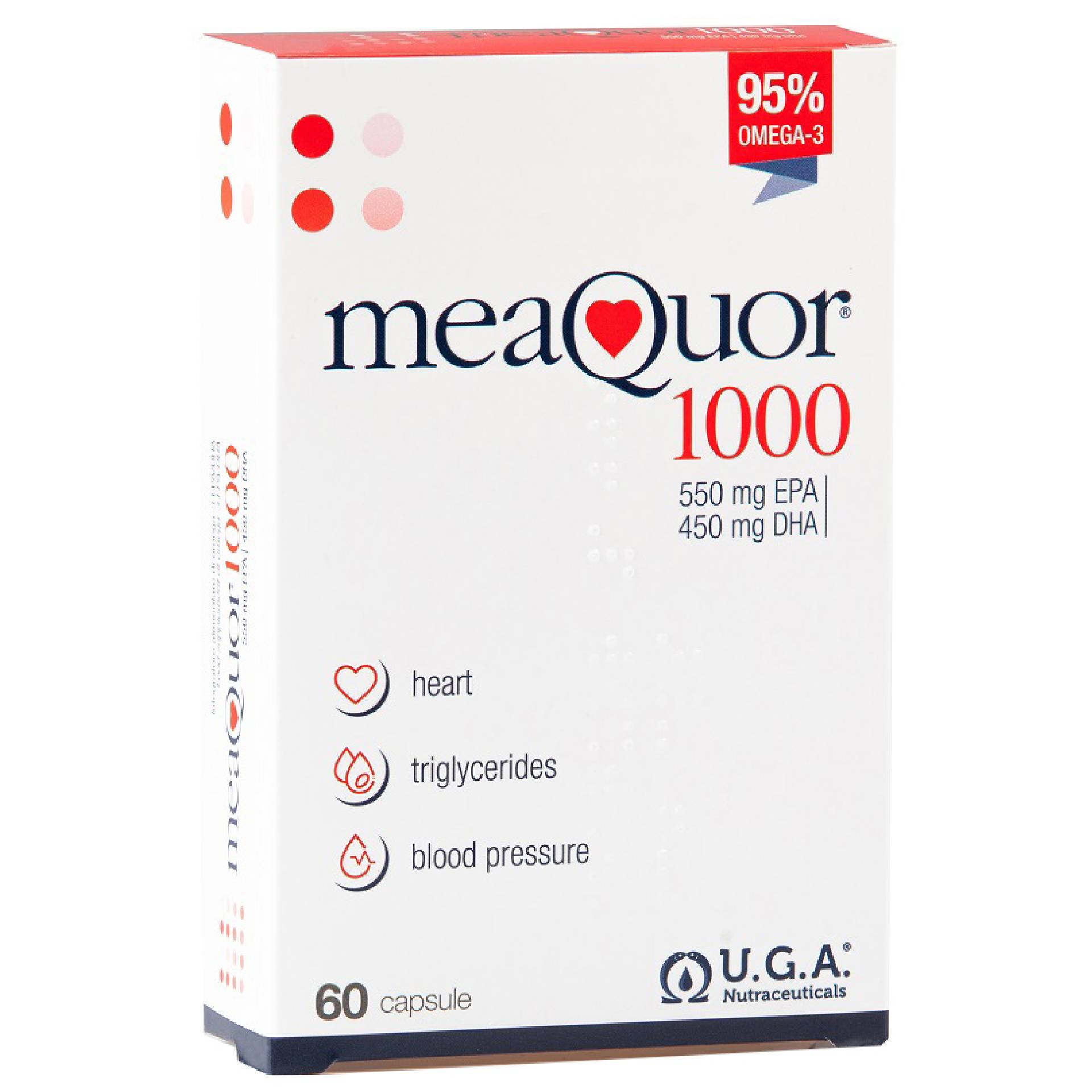 Meaquor 1000 Integratore Cuore 60 Capsule