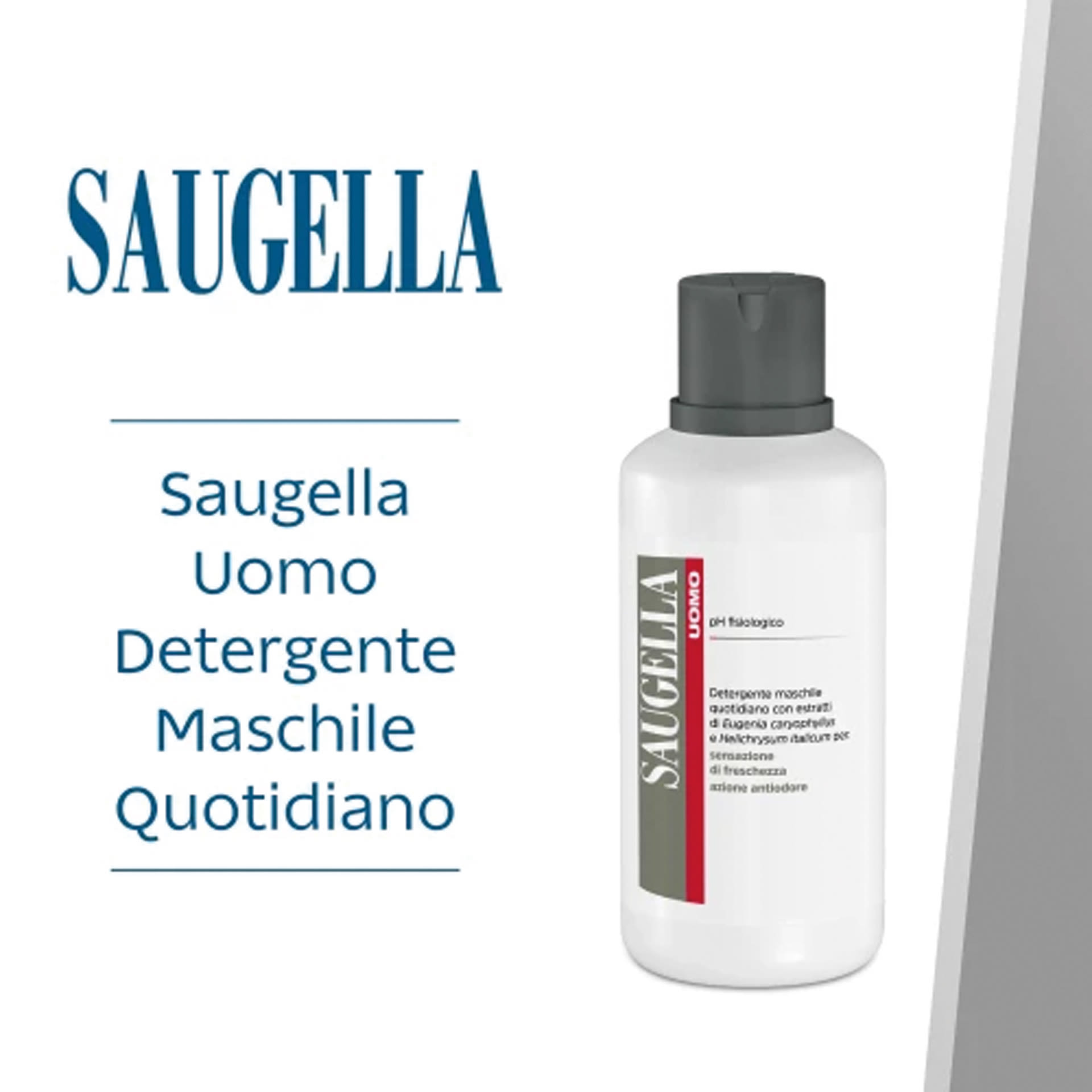 image - 905891925 - SAUGELLA UOMO PH FISIOLOGICO DETERGENTE MASCHILE 200 ML - 7872192_2.jpg