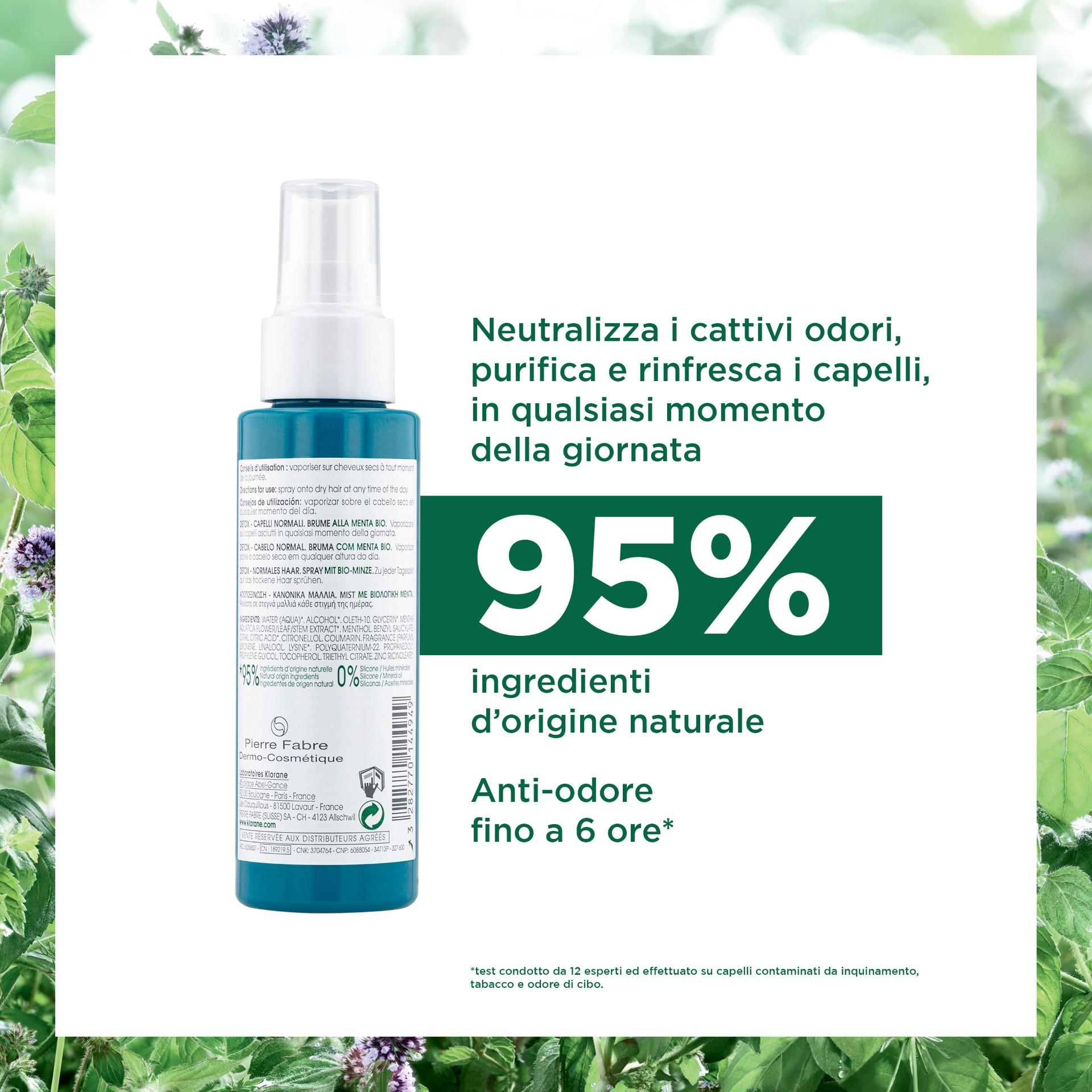 image - 983592344 - KLORANE SPRAY PURIFICANTE MENTA ACQUATICA BIO 100 ML - 4709585_2.jpg