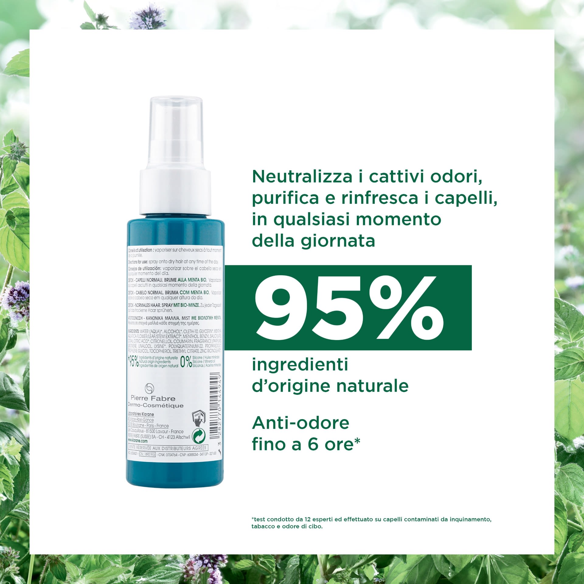image - 983592344 - KLORANE SPRAY PURIFICANTE MENTA ACQUATICA BIO 100 ML - 4709585_2.jpg