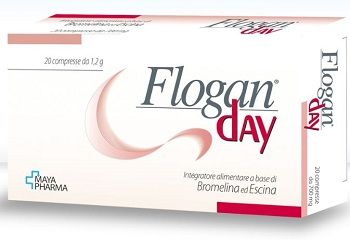 Flogan Day Integratore Bromelina Escina 20 Compresse