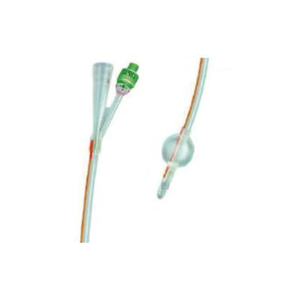 image - 909847360 - CATETERE FOLEY IN SILICONE TRASPARENTE A 2 VIE CON PALLONCINO 5-10ML DIAMETRO CH16 5,33MM LUNGHEZZA 40CM - 4863415_2.jpg