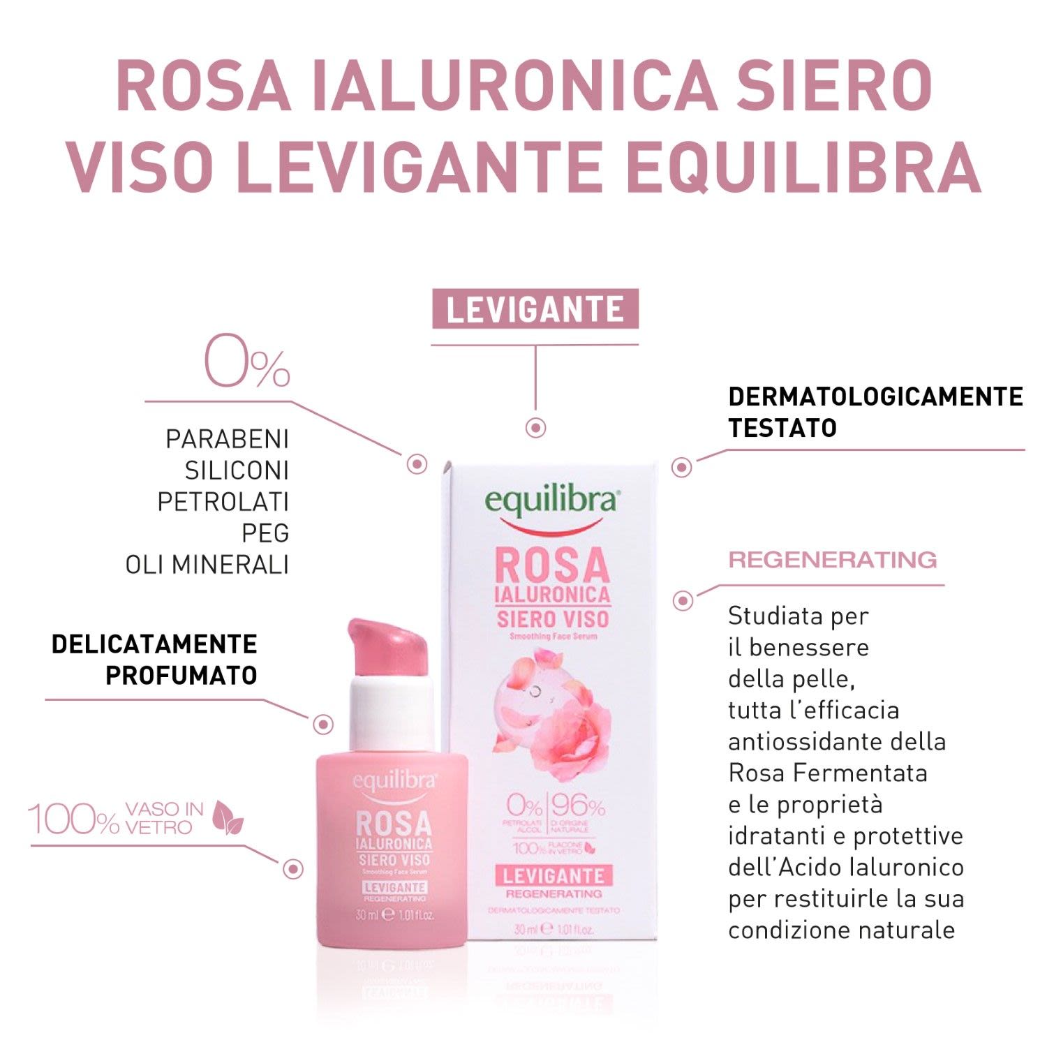 image - 984206348 - Equilibra Rosa Ialuronica Siero Viso Levigante 30ml - 4740510_4.jpg