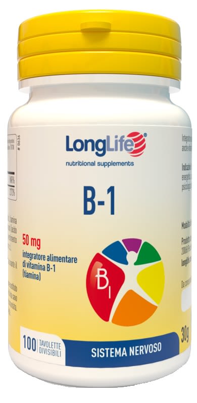image - 949996197 - Integratore di tiamina in compresse divisibili da 25 mg, utile per il metabolismo energetico e il benessere del sistema nervoso. - 4867625_1.jpg