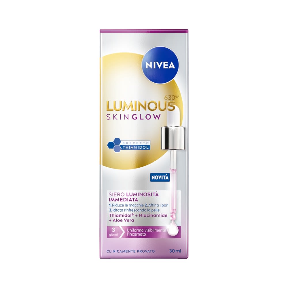 951270519 - NIVEA GLOW ROUTINE KIT XMAS 2025 LUMINOUS 630 SKIN GLOW SIERO LUMINOSITA' 30 ML + LABELLO GLOWY LIPS 10 ML - 4849907_3.jpg