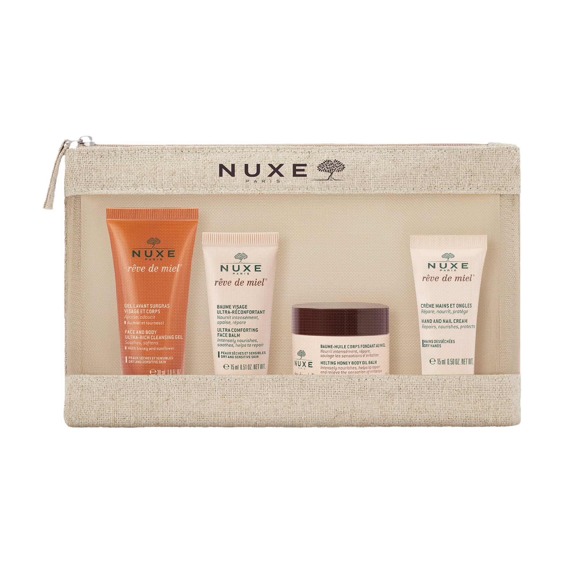 image - 951372491 - Trousse Rêve De Miel con 4 prodotti dedicati alla cura e al comfort della pelle, ideale per nutrire e coccolare viso e corpo. - 4853575_3.jpg