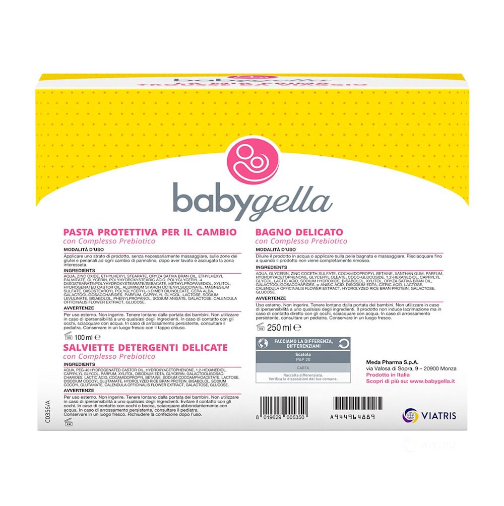 944964877 - BABYGELLA BORSA PREBIOTIC 1 BABYGELLA BAGNO 250 ML + 1 BABYGELLA SALVIETTE 72 PEZZI + 1 BABYGELLA CREMA CORPO 100 ML + 1 BABYGELLA PASTA PROTETTIVA 100 ML - 4726596_3.jpg