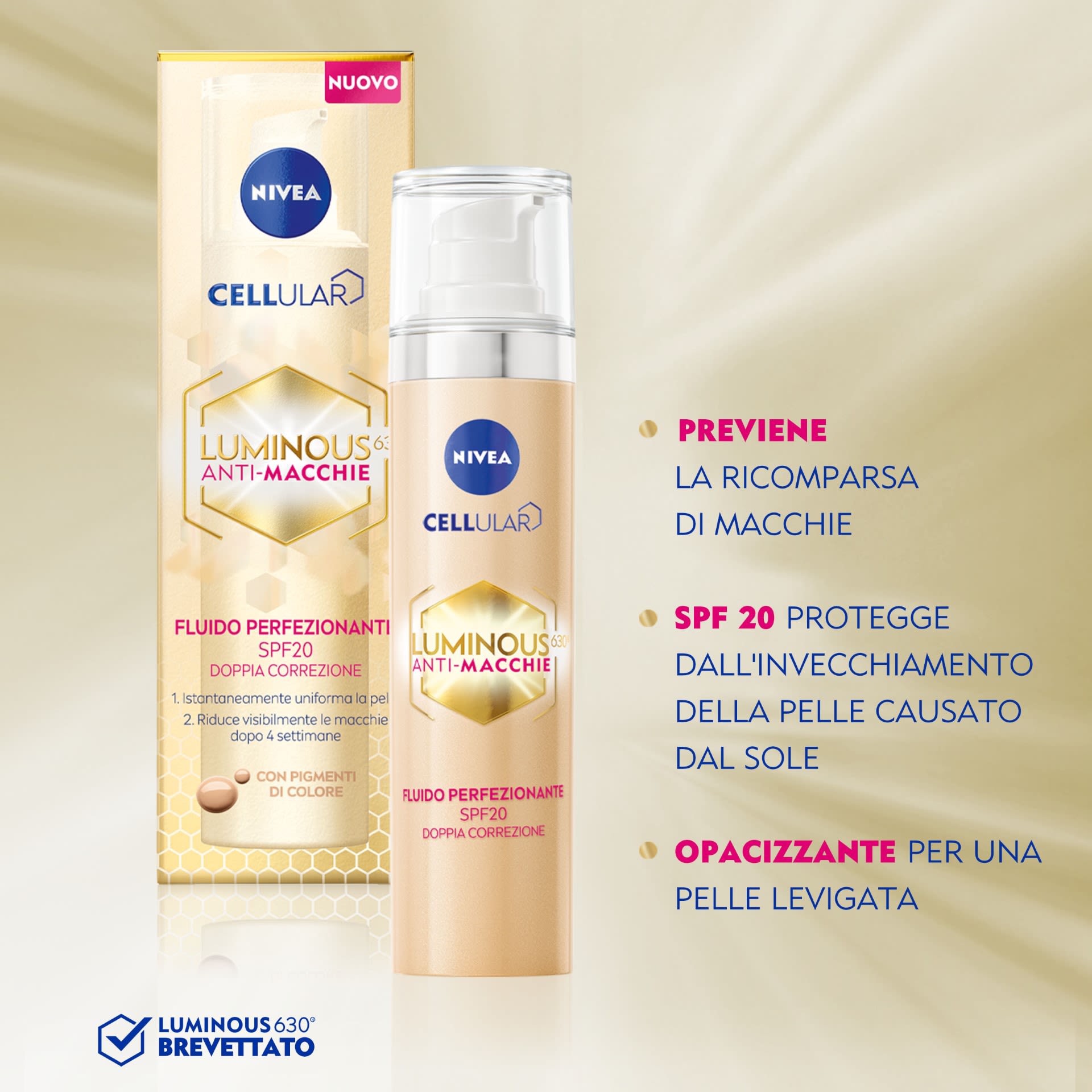 image - 984178362 - NIVEA FACE CARE CELLULAR LUMINOUS 630 ANTI MACCHIE TINTED CREAM 40 ML - 4740467_3.jpg