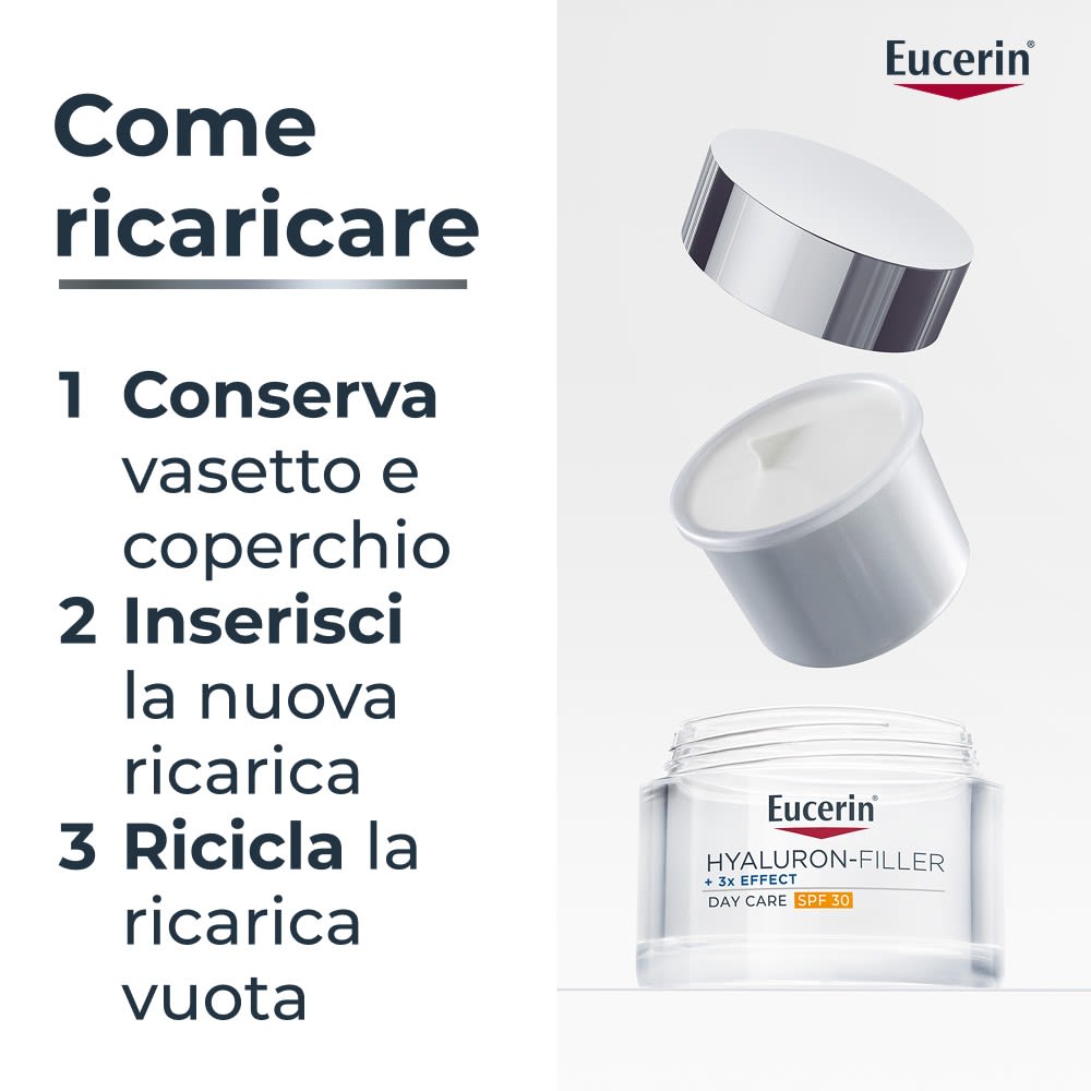 image - 951091952 - EUCERIN HYALURON-FILLER + 3X EFFECT CREMA GIORNO SPF30 RICARICA 50 ML - 4840792_9.jpg