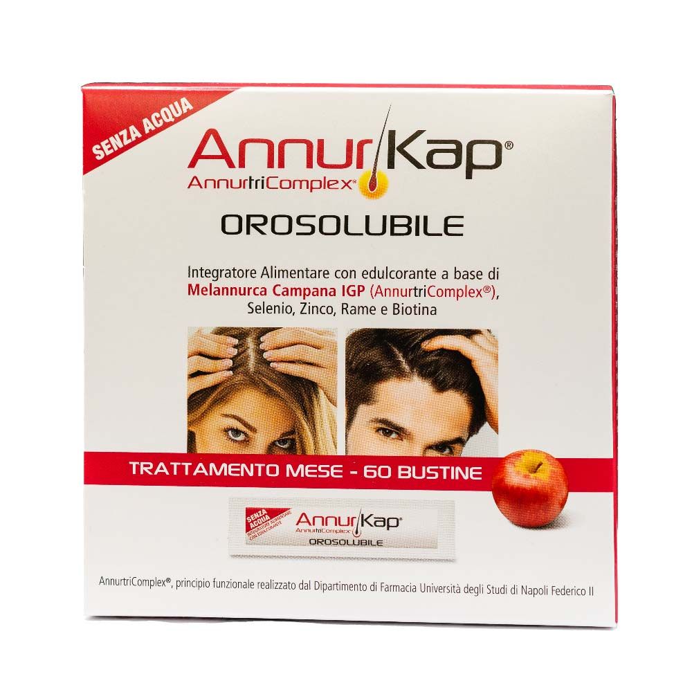 Annurkap Orosolubile Integratore Anti-Caduta 60 Bustine