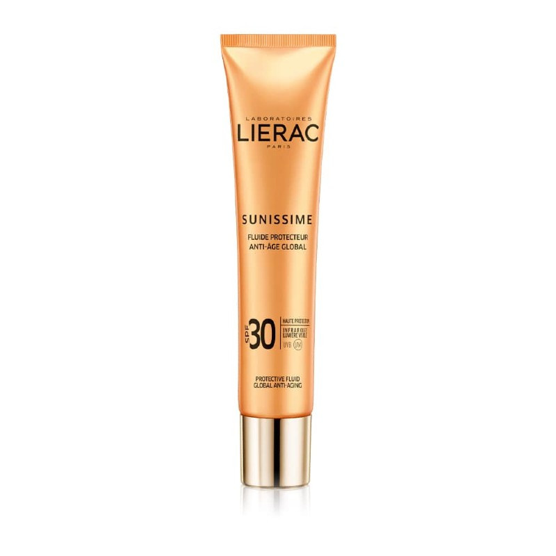 Lierac Sunissime Fluido Solare Protettivo Viso Spf 30 Antiage Globale 40ml