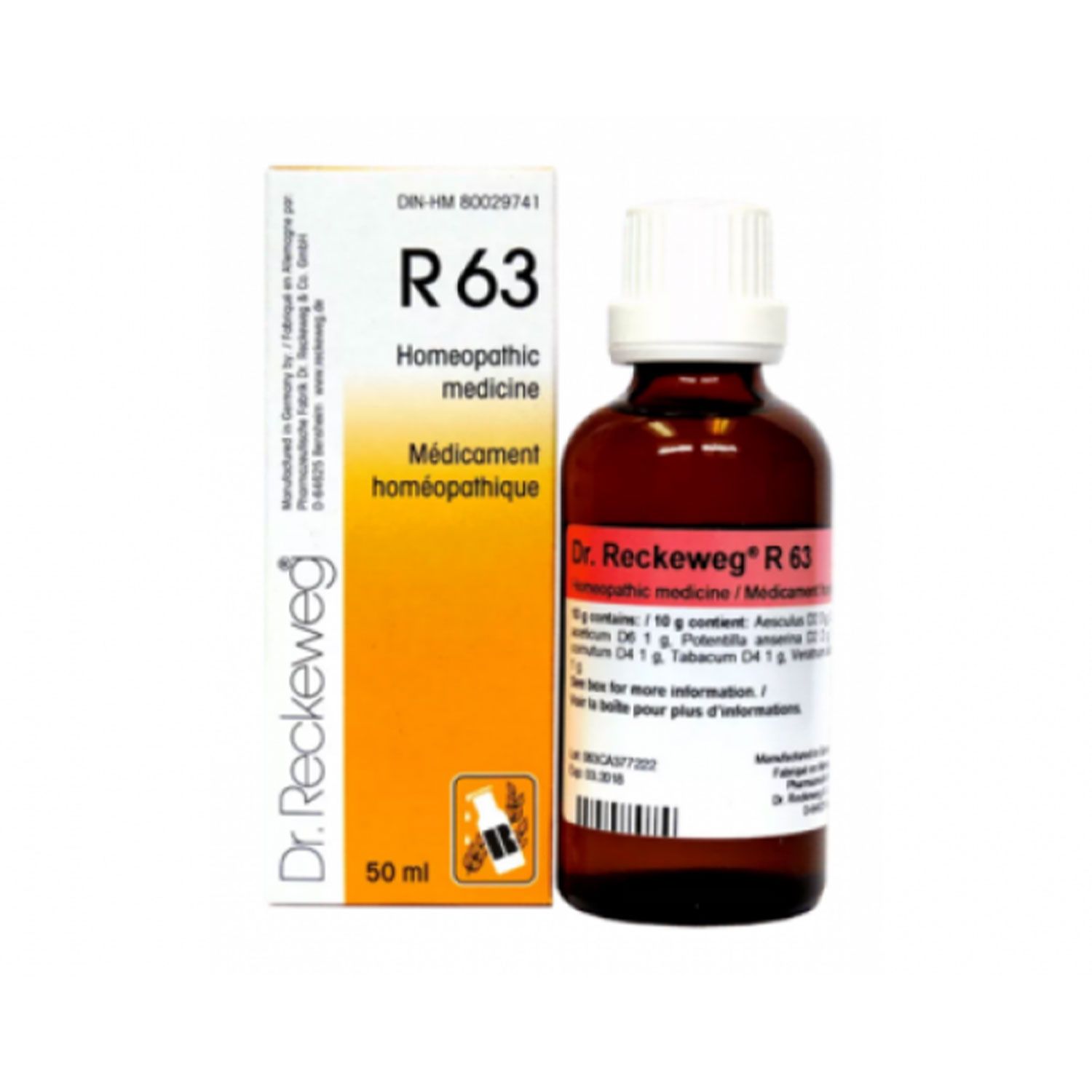 Reckeweg R63 Medicinale Omeopatico Gocce 22ml