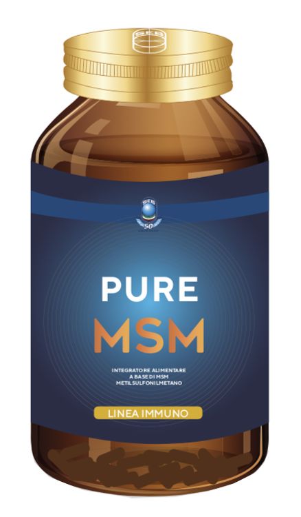 Pure Msm Linea Immuno Integratore Di Metilsulfonilmetano 60 Capsule