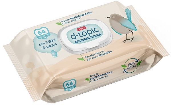 image - 989467889 - Salviette umidificate con aloe vera da agricoltura biologica, ideali per detergere e idratare la pelle delicata del bambino durante il cambio del pannolino, la pulizia del viso e delle mani; confezione da 64 pezzi. - 4867132_1.jpg