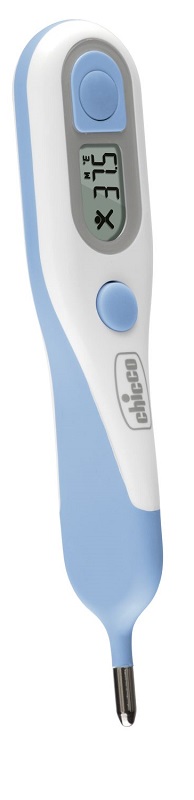 image - 974966691 - Termometro digitale Chicco Easy 2 in 1 con sonda corta e flessibile per misurazioni rettali in 15 secondi e ascellari in 60 secondi, ideale per bambini. - 4867619_1.jpg