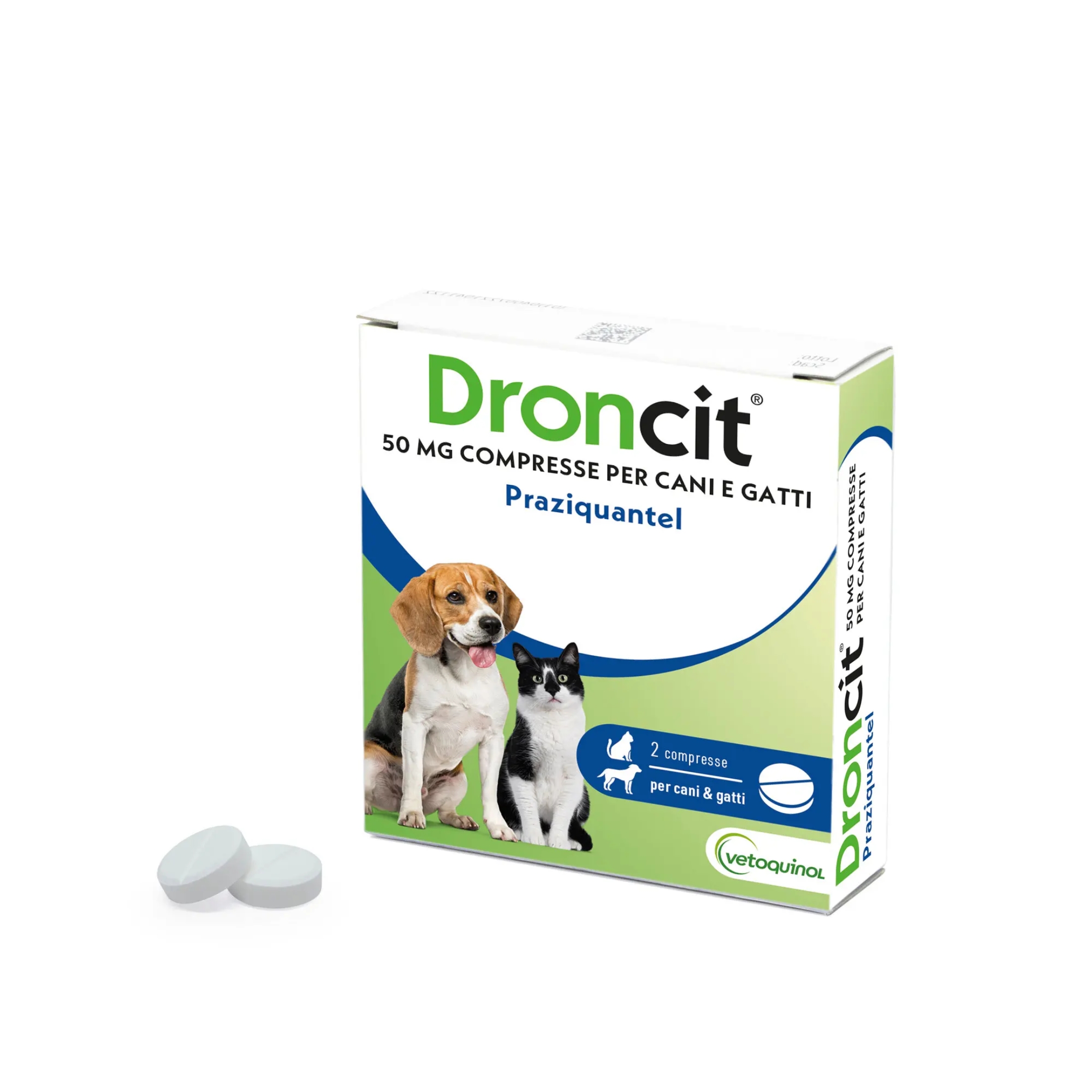 Droncit Compresse Antielmintiche Per Cani E Gatti 6 Compresse