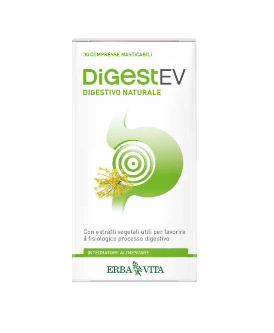 Erba Vita Digest Ev 30 Compresse Masticabili