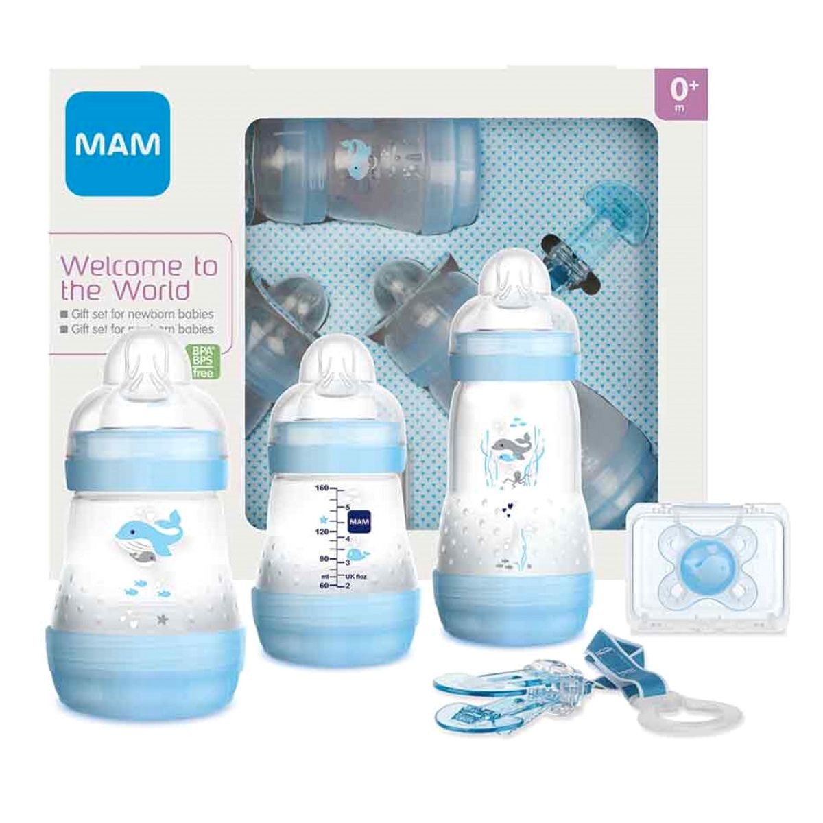 Mam Welcome To The World Set Regalo Per Neonati Bambino