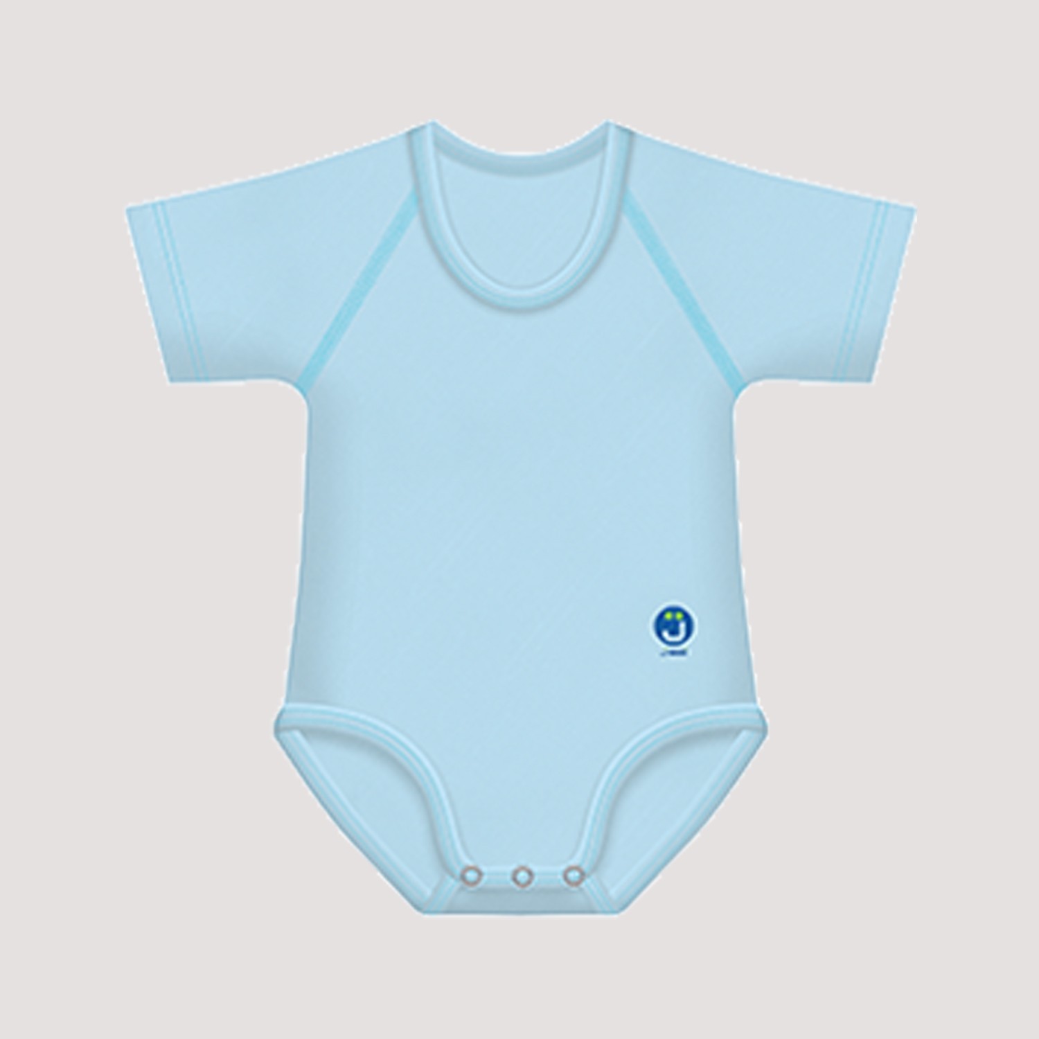 image - 990454884 - Body neonato in cotone biologico 4Season azzurro, studiato per offrire comfort e delicatezza sulla pelle sensibile del bambino. - 4895851_3.jpg