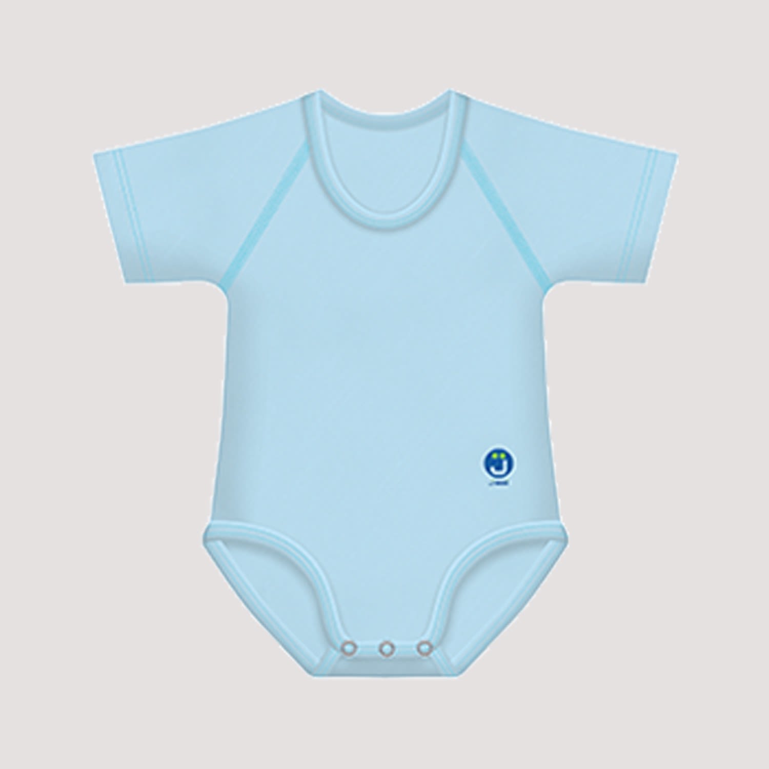 image - 990454884 - Body neonato in cotone biologico 4Season azzurro, studiato per offrire comfort e delicatezza sulla pelle sensibile del bambino. - 4895851_3.jpg