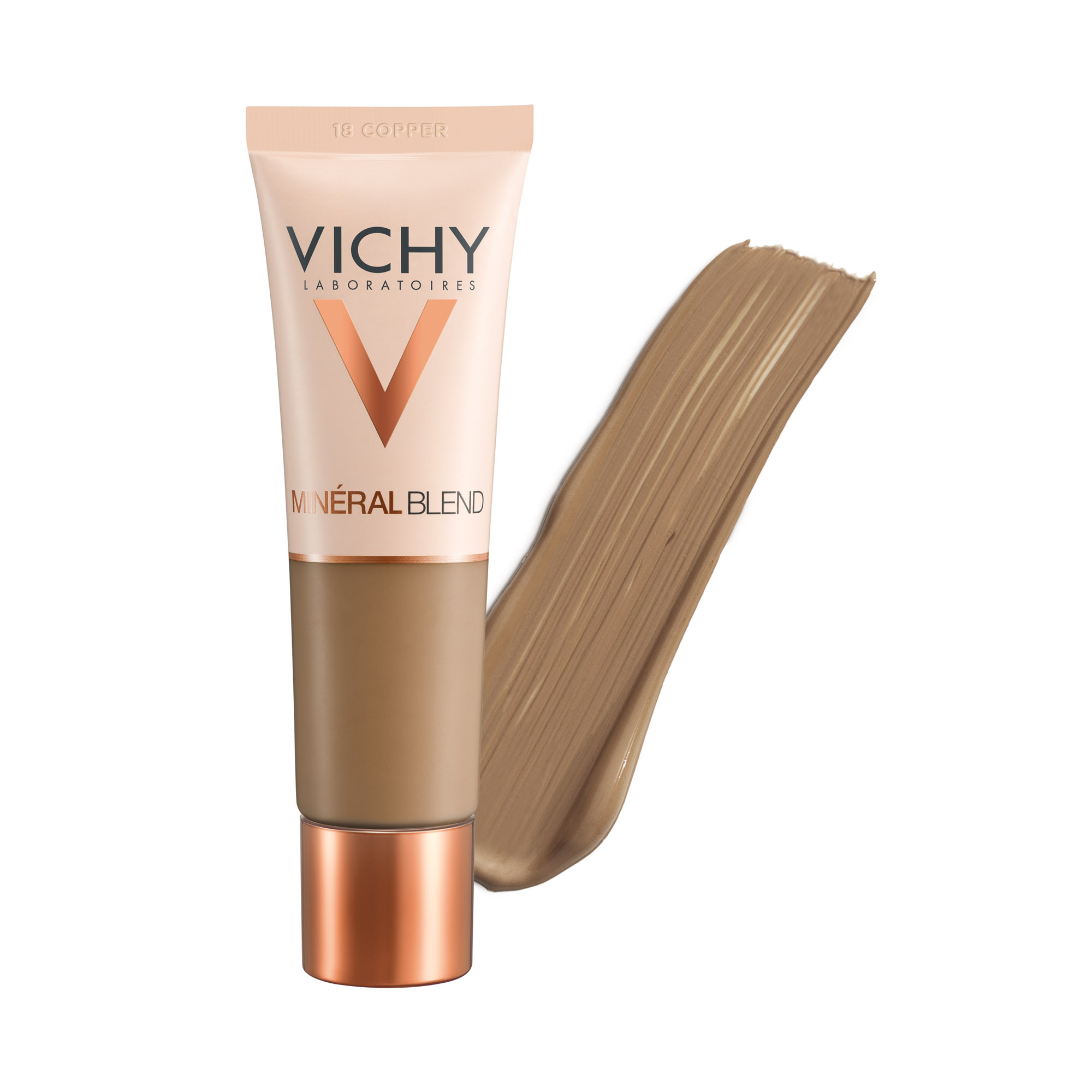 image - 975891678 - Vichy MinéralBlend Fondotinta Idratante 18 Copper 30ml - 7896129_4.jpg