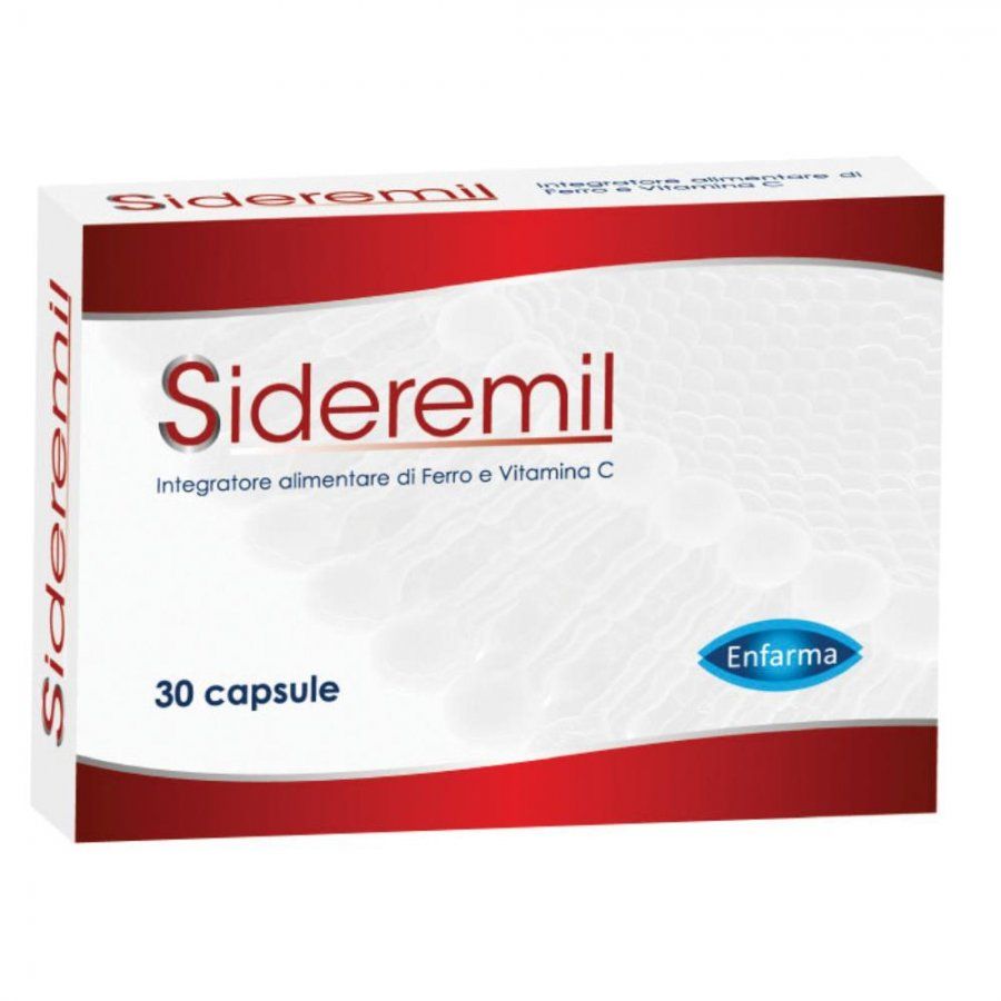 Sideremil Integratore Ferro 30 Capsule