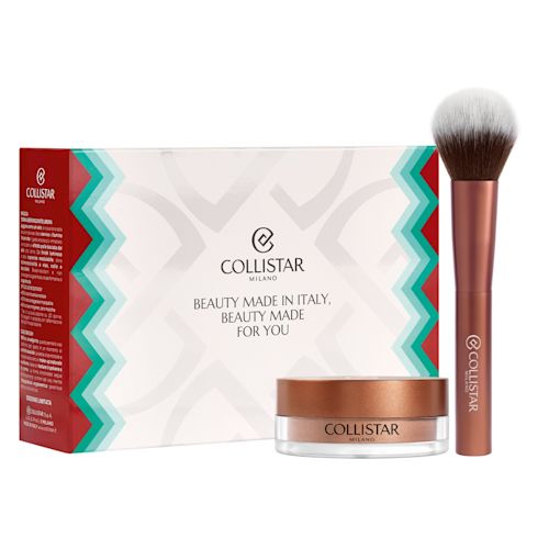 image - 990231161 - Set make-up viso che unisce una terra abbronzante in polvere libera ultra-fine a un pennello professionale, per un colorito dorato e naturalmente luminoso in un solo gesto. - 4886152_1.jpg