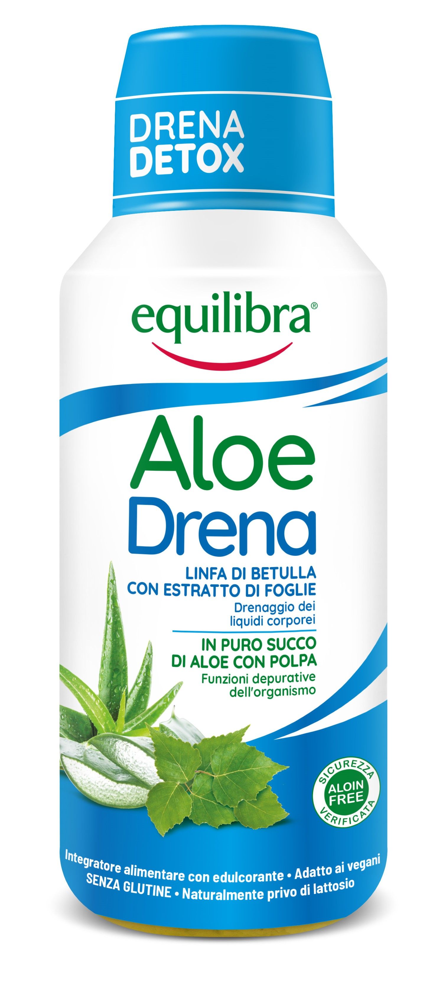 Equilibra Aloe Vera Drena Integratore Drenante 500ml