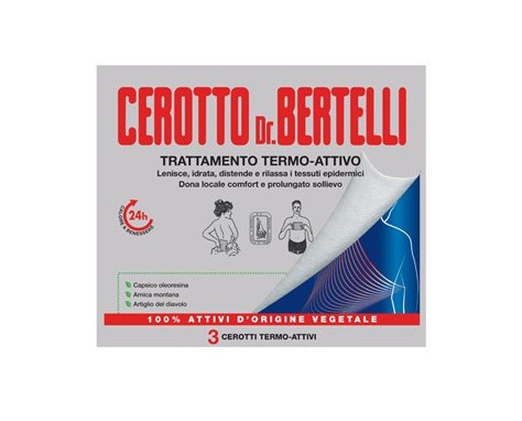 Kelemata Bertelli Cerotto Termo Attivo 3 Pezzi