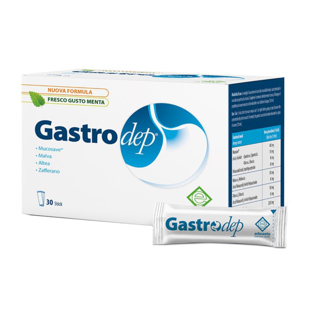 Erbozeta Gastrodep Integratore Sistema Digerente 30 Stick