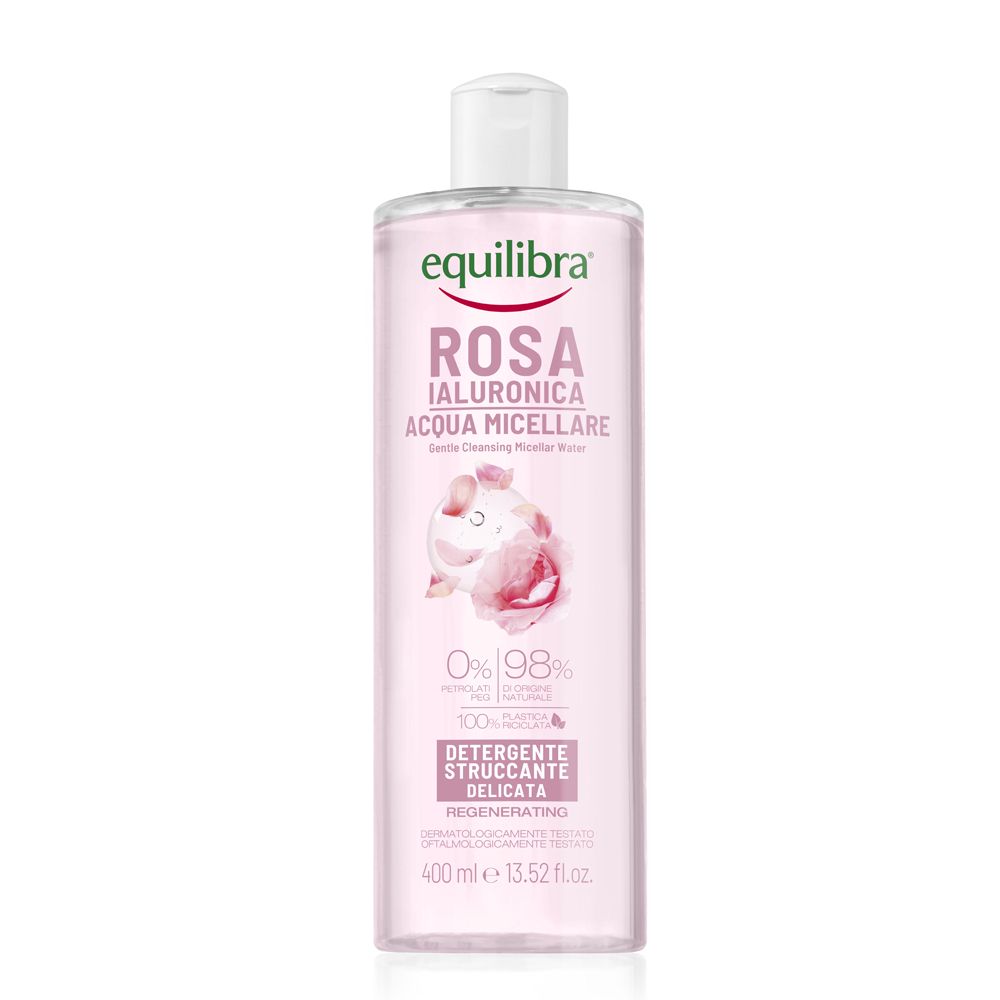 Equilibra Rosa Ialuronica Acqua Micellare Struccante 400ml