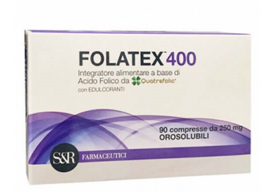 Folatex 400 Integratore Di Acido Folico 90 Compresse