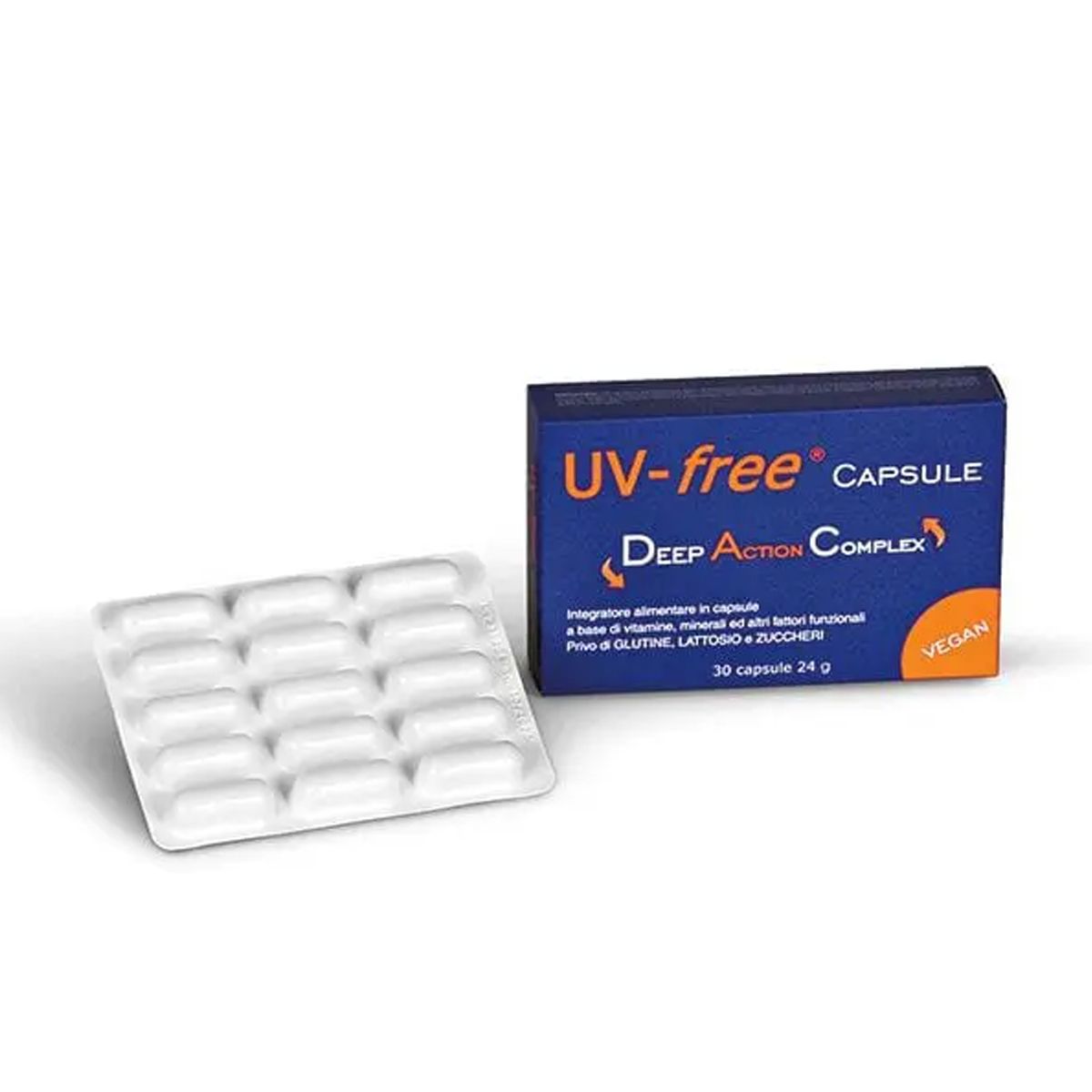 Normon Uv Free Integratore Vitamine E Minerali 30 Capsule