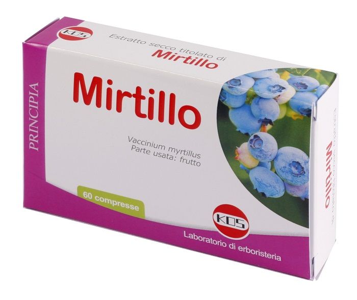 Mirtillo Estratto Secco Integratore Benessere Occhi 60 Compresse