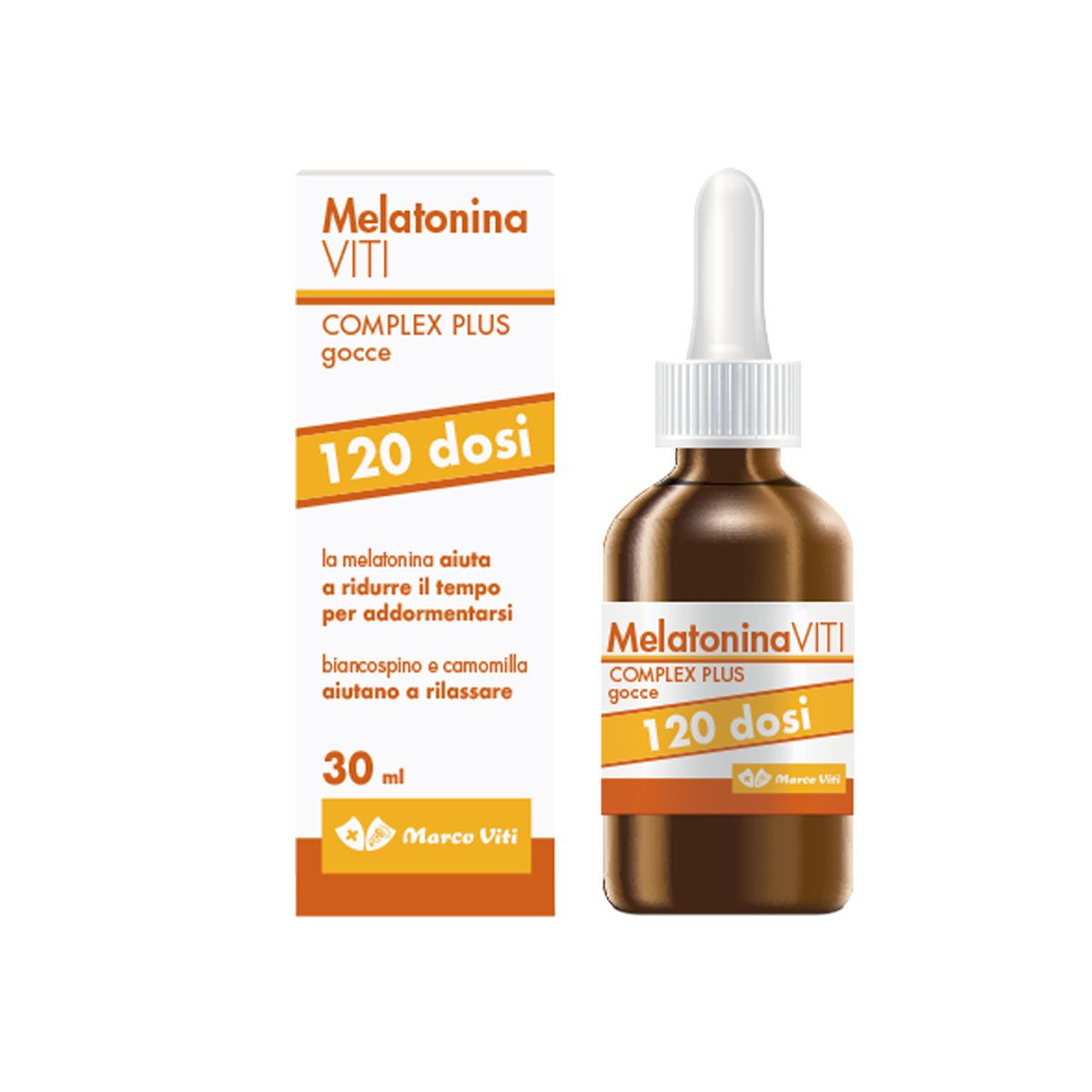 Melatonina Viti Complex Plus Gocce Integratore Sonno 30ml