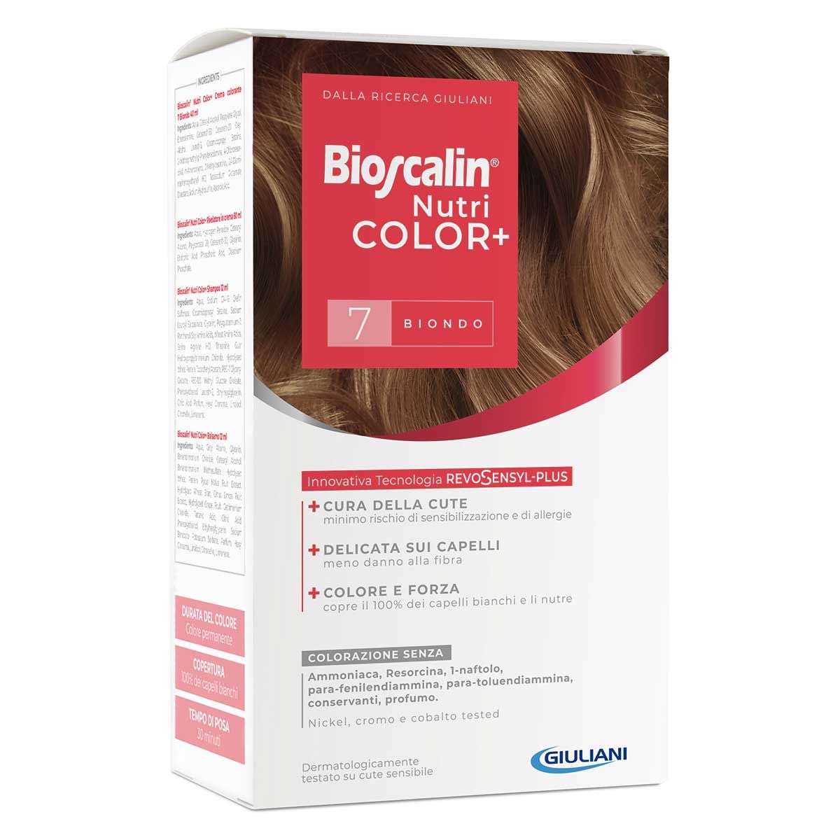 Bioscalin Nutricolor+ Tinta Capelli N.7 Biondo