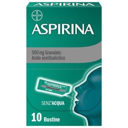 004763405 - Aspirina Granulato con 500mg Acido Acetilsalicilico contro Mal di Testa e Dolore 10 Buste - 7809758_2.jpg