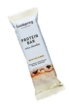 982595288 - Foodspring Protein Bar Extra Cioccolato Cioccolato Bianco e Mandorle 65g - 4738723_2.jpg