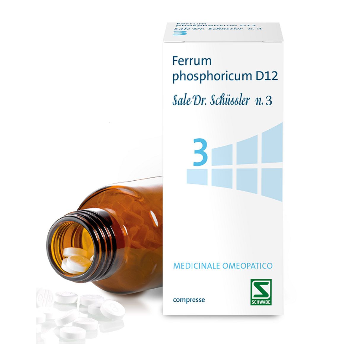 Ferrum Phosphoricum D12 Sale Dr.schussler N.3* 200 Compresse