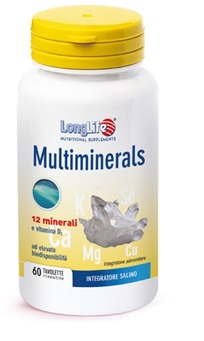 Longlife Multimineral Integratore multivitamine 60 Tavolette